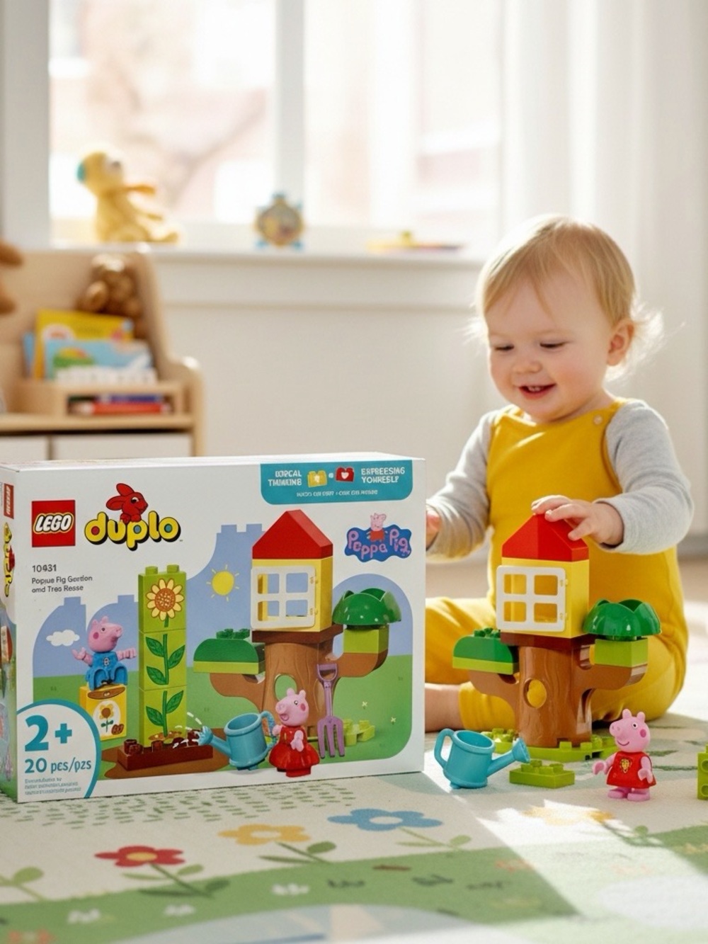 LEGO® Duplo Peppa Pig Garden And Tree House Building Set 10431  NEW